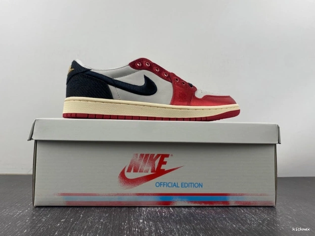 Rep OG Air 1 x Away FN0432-100 Low Room Trophy Jordan 0716